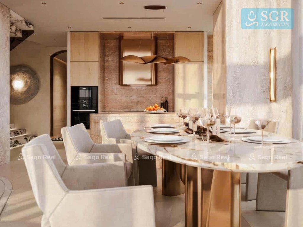 Căn hộ Duplex 04 phòng ngủ Zeit River Thủ Thiêm